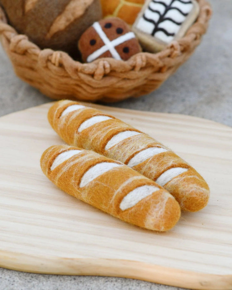 TARA TREASURES | FELT BAGUETTE (SET OF 2) *PRE-ORDER* by TARA TREASURES - The Playful Collective