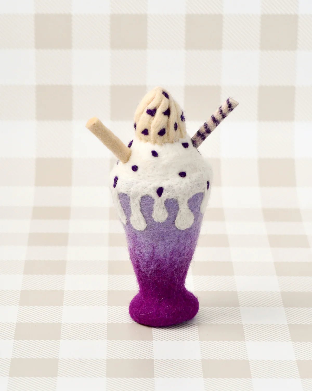 TARA TREASURES | FELT BLUEBERRY MILKSHAKE PLAY FOOD *PRE - ORDER* by TARA TREASURES - The Playful Collective