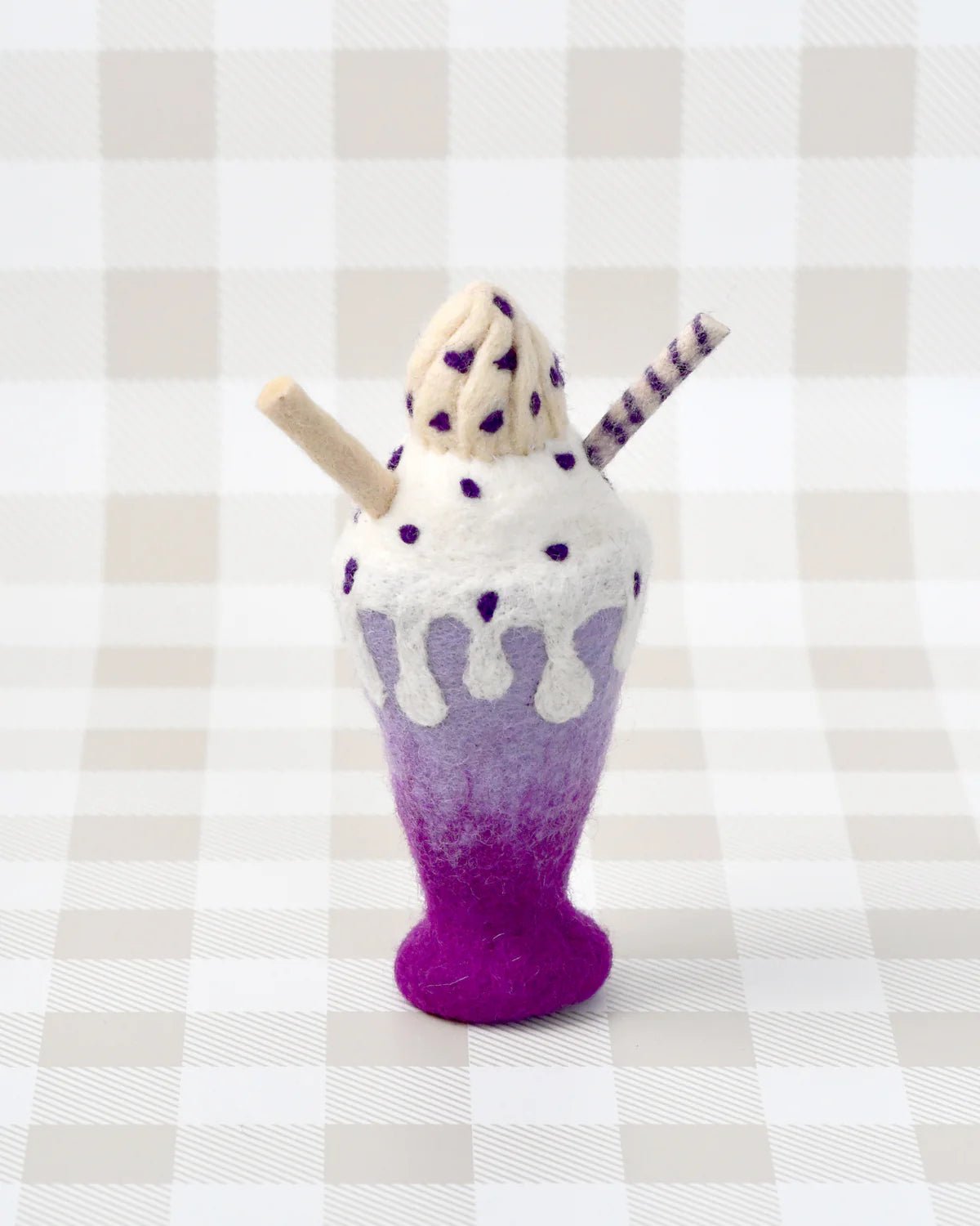 TARA TREASURES | FELT BLUEBERRY MILKSHAKE PLAY FOOD *PRE - ORDER* by TARA TREASURES - The Playful Collective