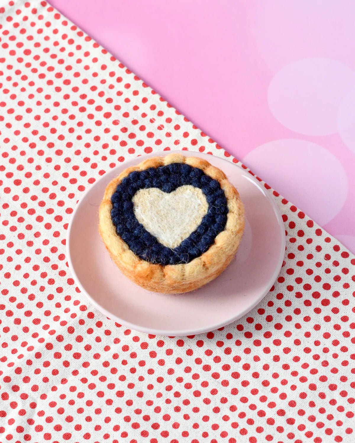 TARA TREASURES | FELT BLUEBERRY TART by TARA TREASURES - The Playful Collective