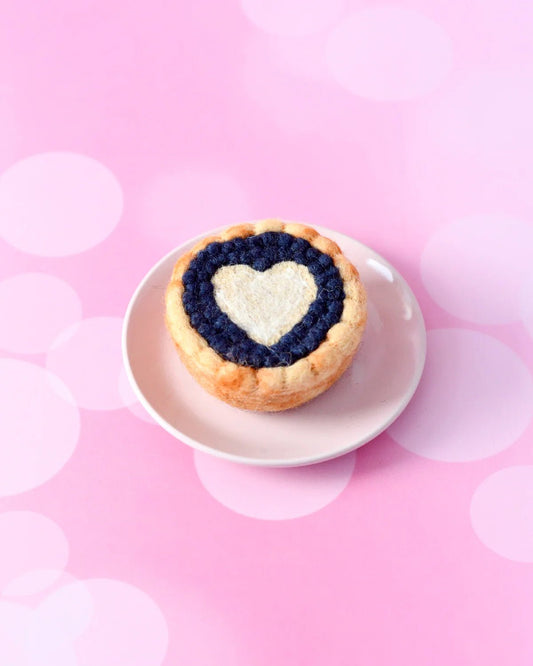 TARA TREASURES | FELT BLUEBERRY TART by TARA TREASURES - The Playful Collective