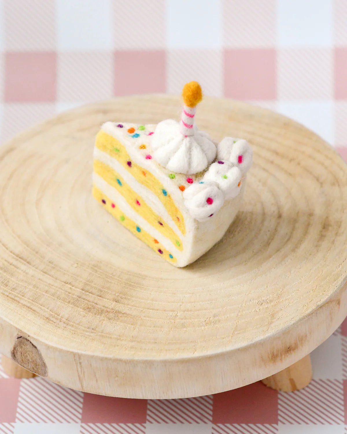 TARA TREASURES | FELT CAKE SLICE (MULTIPLE FLAVOURS) CONFETTI CAKE by TARA TREASURES - The Playful Collective