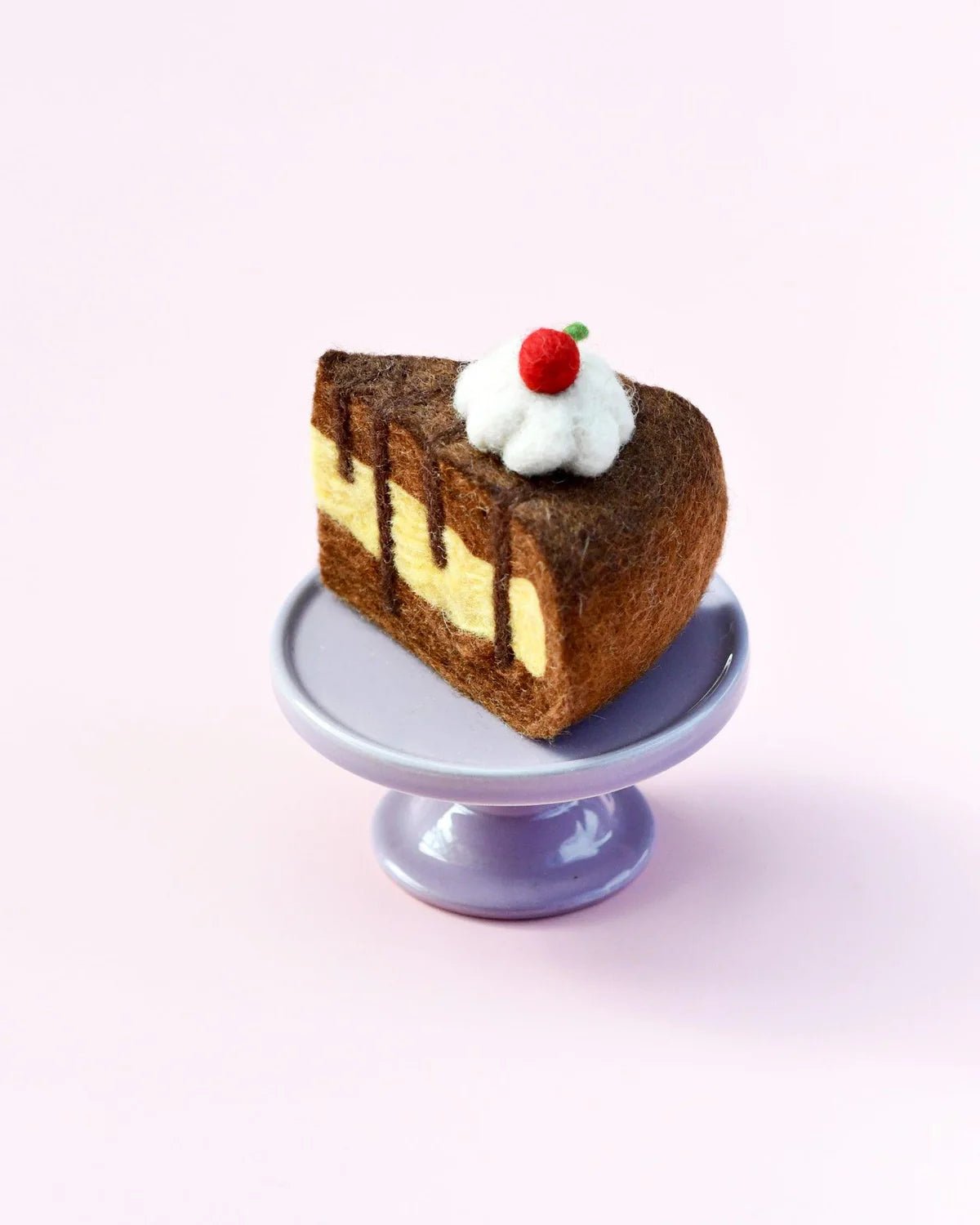 TARA TREASURES | FELT CAKE SLICE (MULTIPLE FLAVOURS) *PRE-ORDER* CHOCOLATE CARAMEL by TARA TREASURES - The Playful Collective