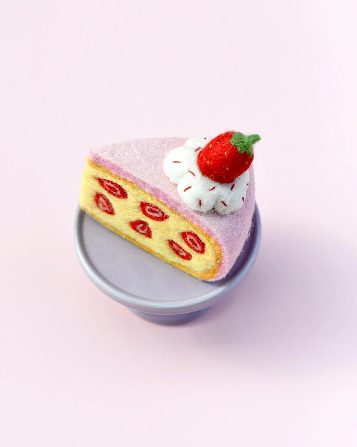 TARA TREASURES | FELT CAKE SLICE (MULTIPLE FLAVOURS) *PRE-ORDER* FRESH FRUIT TORTE by TARA TREASURES - The Playful Collective