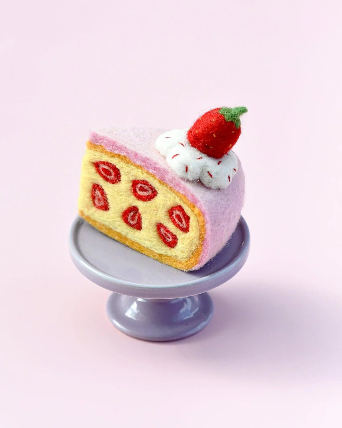 TARA TREASURES | FELT CAKE SLICE (MULTIPLE FLAVOURS) *PRE-ORDER* FRESH FRUIT TORTE by TARA TREASURES - The Playful Collective