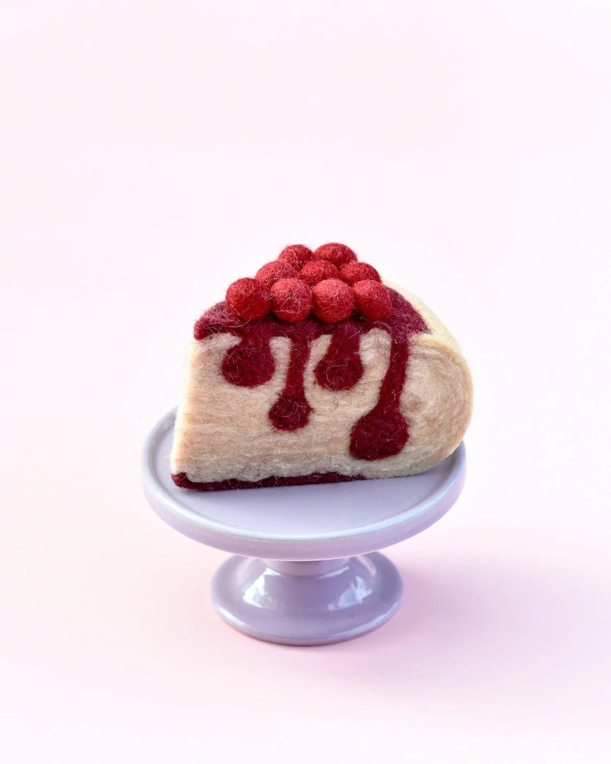 TARA TREASURES | FELT CAKE SLICE (MULTIPLE FLAVOURS) *PRE-ORDER* STRAWBERRY TORTE by TARA TREASURES - The Playful Collective