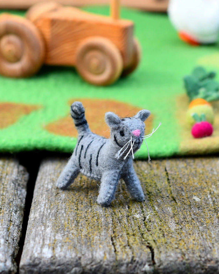 TARA TREASURES | FELT CAT FARM ANIMAL TOY by TARA TREASURES - The Playful Collective