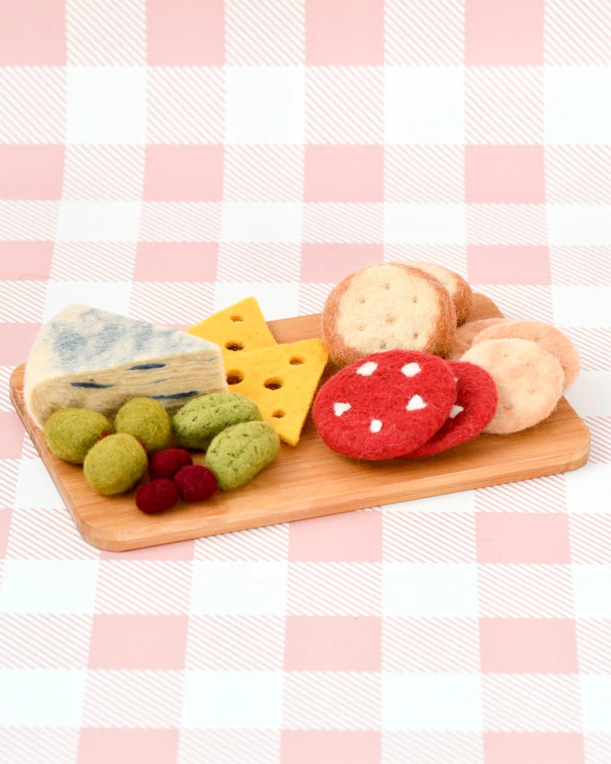 TARA TREASURES | FELT CHARCUTERIE CHEESE PLATTER PRTEND PLAY FOOD SET *PRE - ORDER* by TARA TREASURES - The Playful Collective