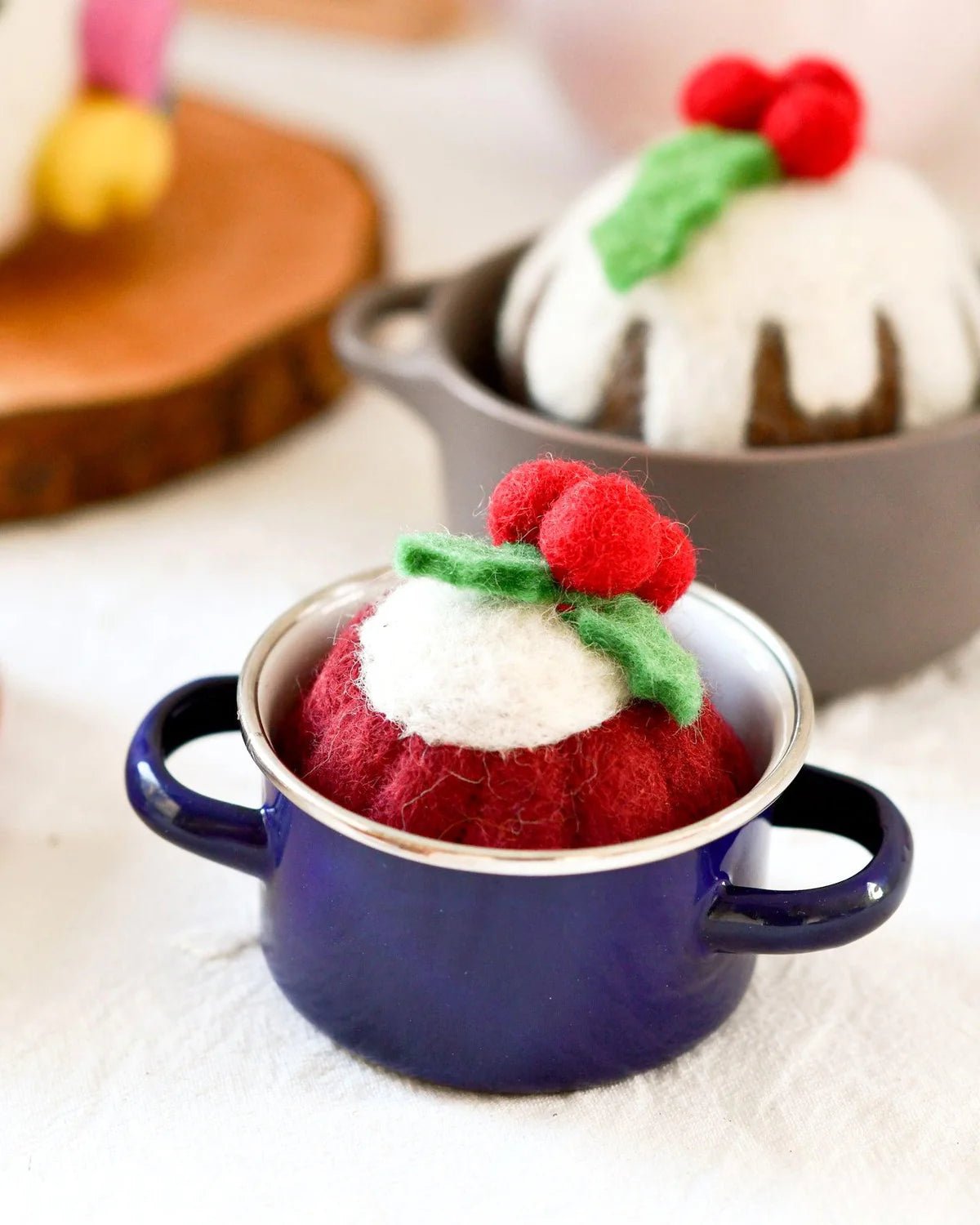 TARA TREASURES | FELT CHRISTMAS RED VELVET BUNDT CAKE by TARA TREASURES - The Playful Collective