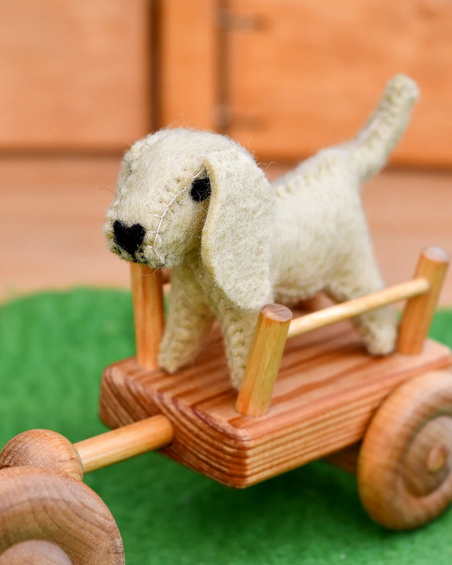 TARA TREASURES | FELT DOG FARM ANIMAL TOY by TARA TREASURES - The Playful Collective