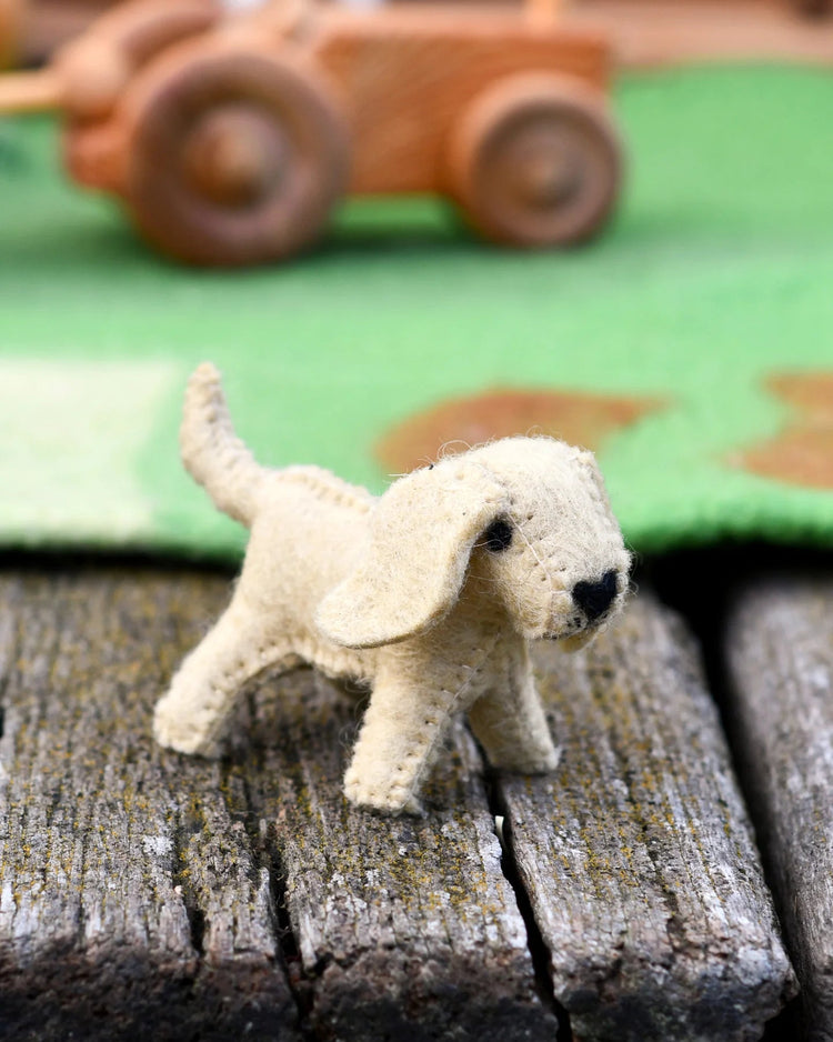 TARA TREASURES | FELT DOG FARM ANIMAL TOY by TARA TREASURES - The Playful Collective