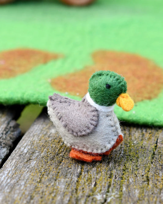 TARA TREASURES | FELT DUCK FARM ANIMAL TOY by TARA TREASURES - The Playful Collective