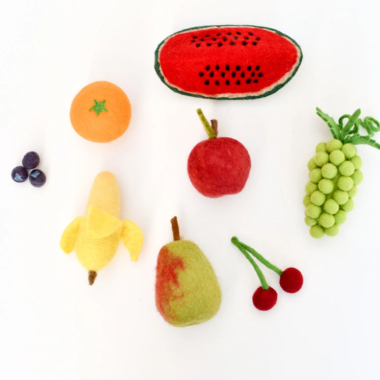 TARA TREASURES | FELT FOOD GROUPS PRETEND PLAY FOOD SET - FRUITS by TARA TREASURES - The Playful Collective