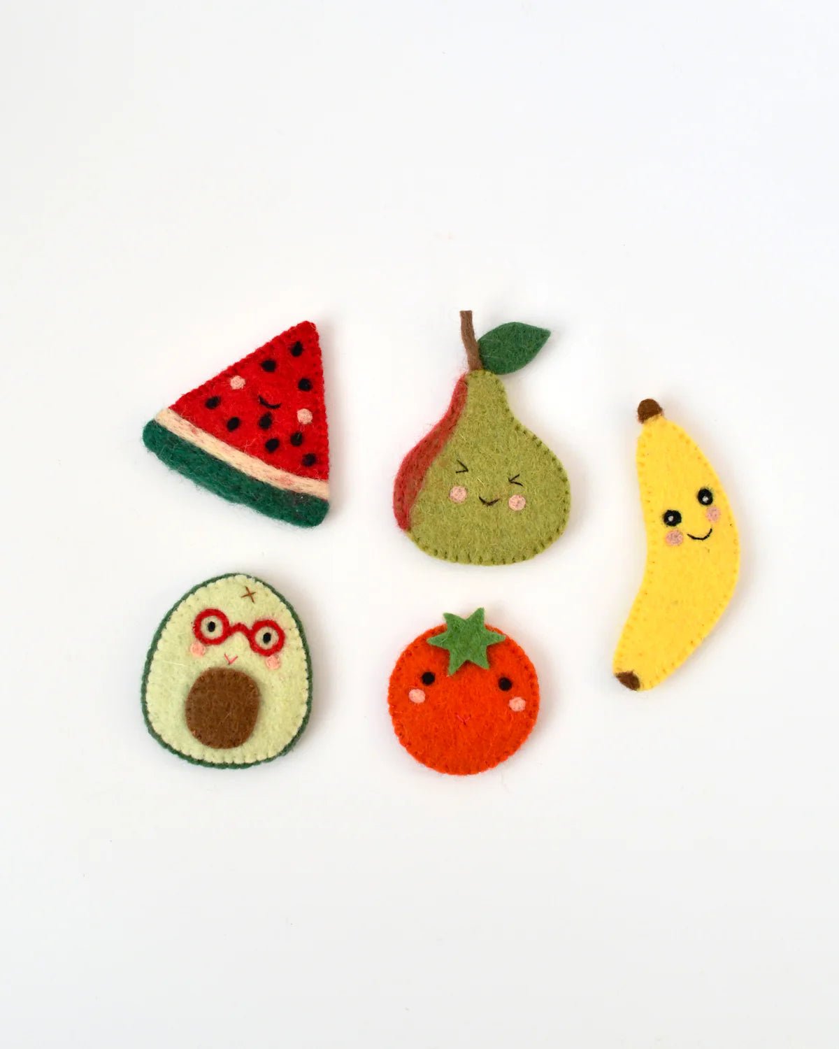 TARA TREASURES | FELT FRUIT FINGER PUPPET SET *PRE - ORDER* by TARA TREASURES - The Playful Collective