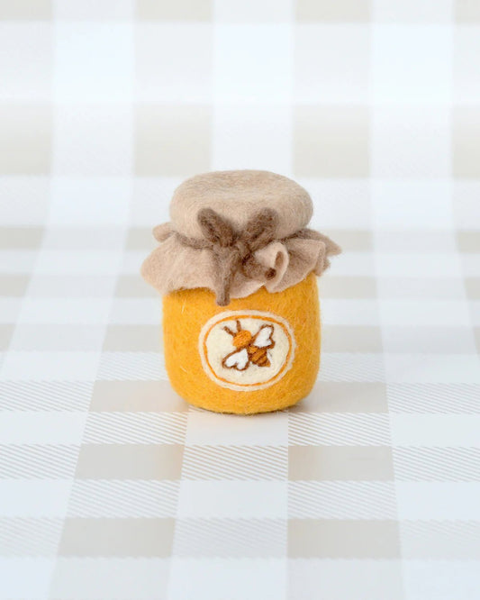 TARA TREASURES | FELT HONEY JAR by TARA TREASURES - The Playful Collective