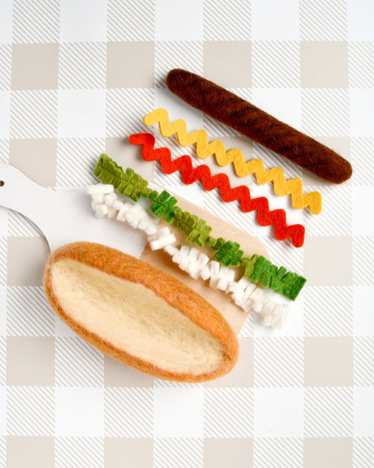 TARA TREASURES | FELT HOT DOG SET by TARA TREASURES - The Playful Collective