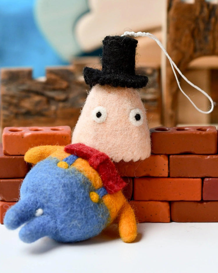 TARA TREASURES | FELT HUMPTY DUMPTY MARIONETTE PUPPET TOY *PRE-ORDER* by TARA TREASURES - The Playful Collective