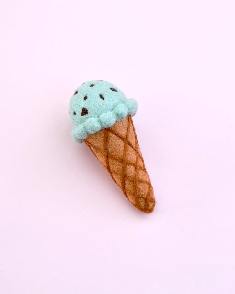 TARA TREASURES | FELT ICE CREAM CONE (MULTIPLE FLAVOURS) *PRE-ORDER* MINT CHOC CHIP by TARA TREASURES - The Playful Collective