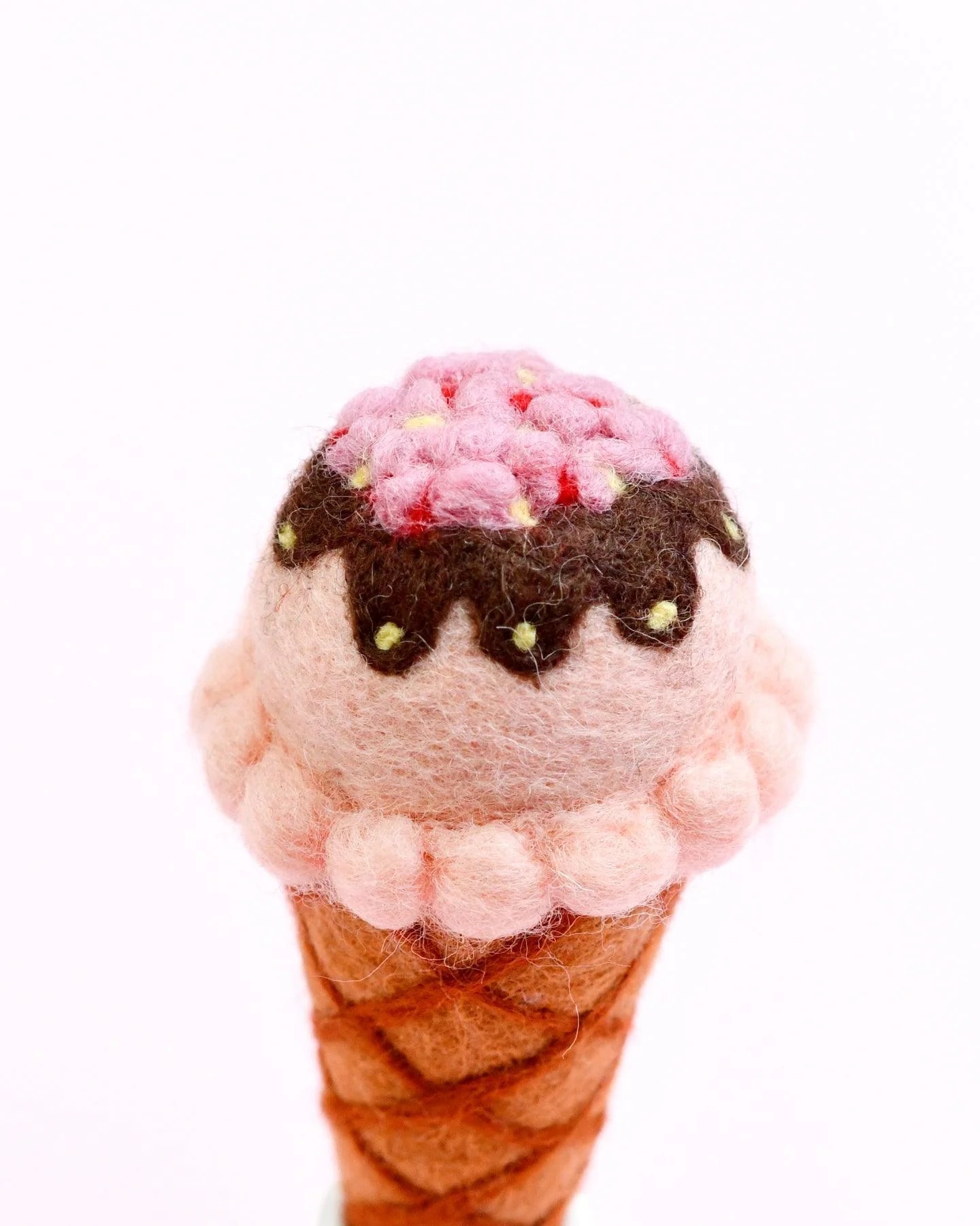 TARA TREASURES | FELT ICE CREAM CONE (MULTIPLE FLAVOURS) *PRE-ORDER* STRAWBERRY SORBET by TARA TREASURES - The Playful Collective