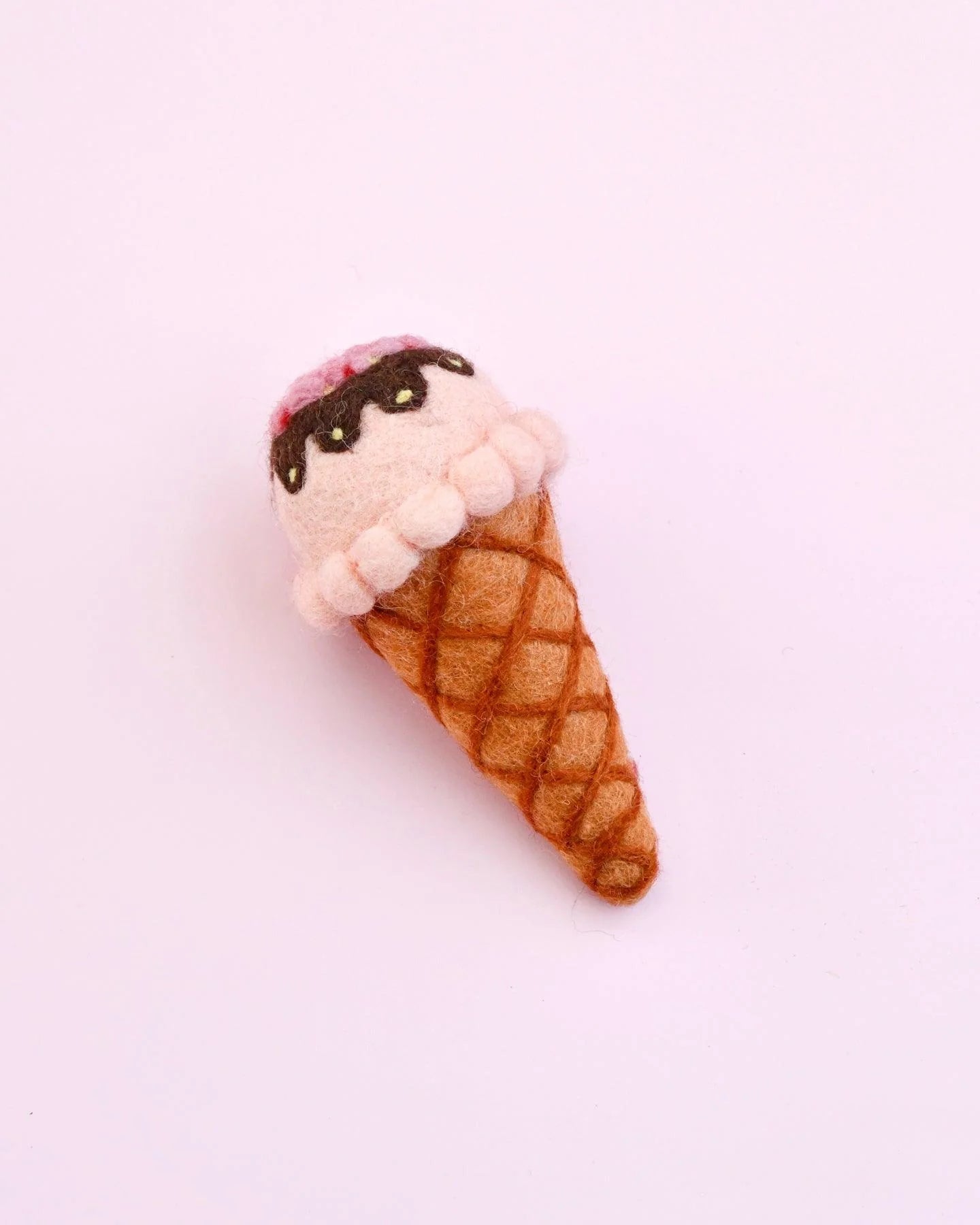 TARA TREASURES | FELT ICE CREAM CONE (MULTIPLE FLAVOURS) *PRE-ORDER* STRAWBERRY SORBET by TARA TREASURES - The Playful Collective