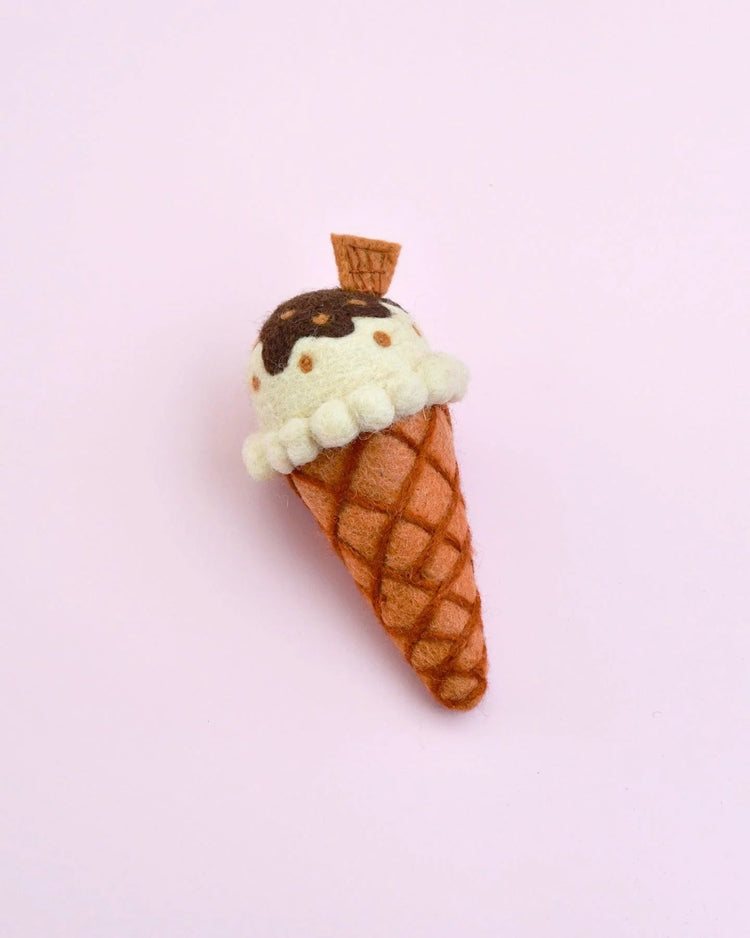 TARA TREASURES | FELT ICE CREAM CONE (MULTIPLE FLAVOURS) *PRE-ORDER* VANILLA CHOC FUDGE by TARA TREASURES - The Playful Collective