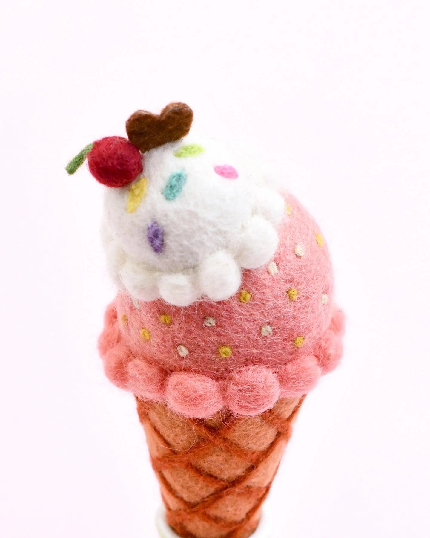 TARA TREASURES | FELT ICE CREAM CONE (MULTIPLE FLAVOURS) *PRE-ORDER* WATERMELON & COCONUT SORBET by TARA TREASURES - The Playful Collective