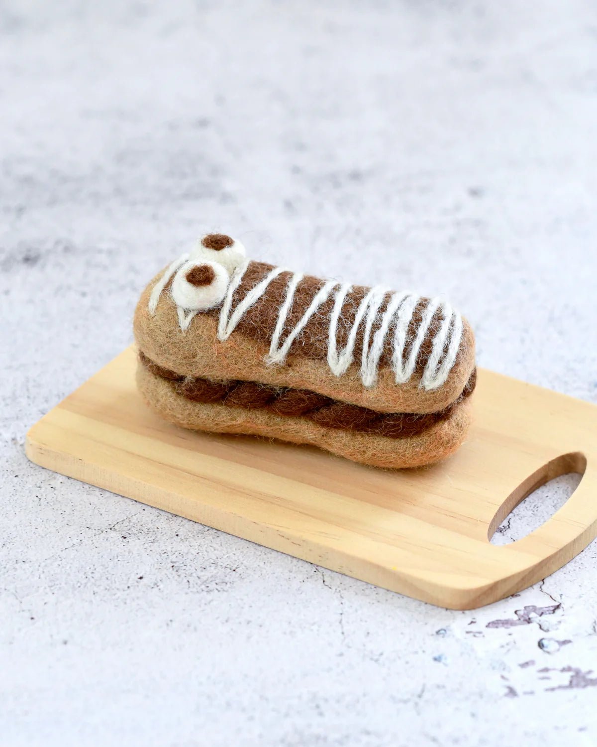 TARA TREASURES | FELT MUMMY CHOCOLATE ECLAIR FOR HALLOWEEN by TARA TREASURES - The Playful Collective