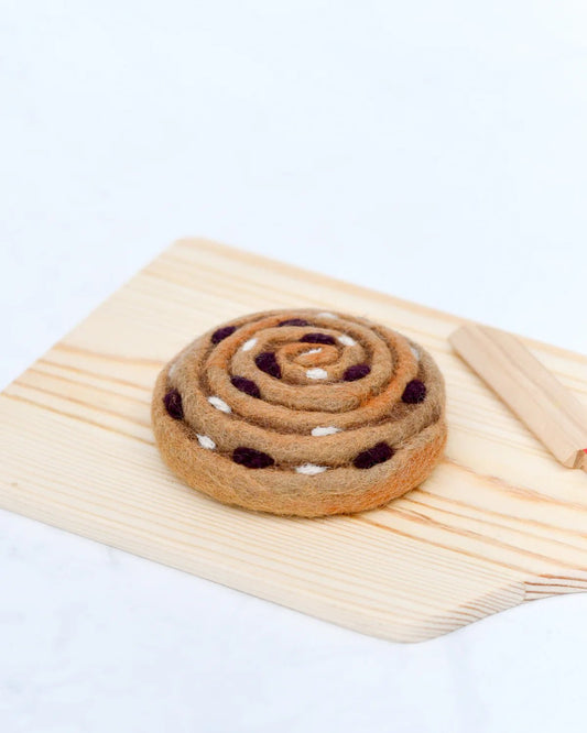 TARA TREASURES | FELT PAIN AUX RAISINS ESCARGOT PASTRY by TARA TREASURES - The Playful Collective