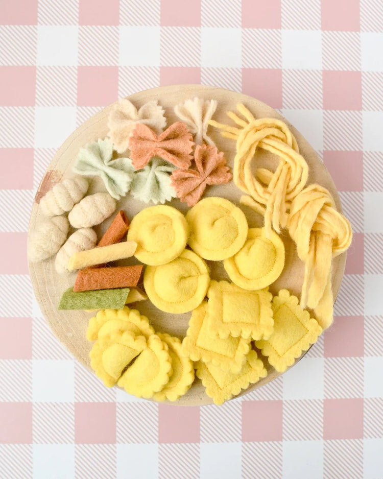 TARA TREASURES | FELT PASTA PRETEND PLAY FOOD SET *PRE - ORDER* by TARA TREASURES - The Playful Collective