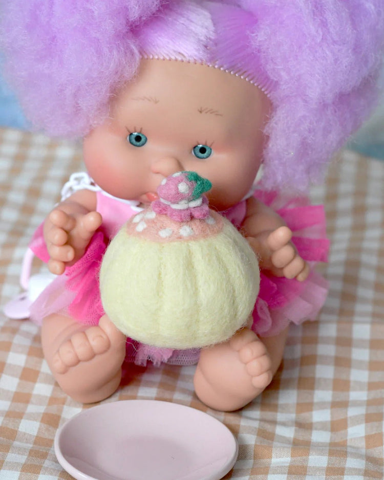 TARA TREASURES | FELT PINK STRAWBERRY BUNDT CAKE by TARA TREASURES - The Playful Collective