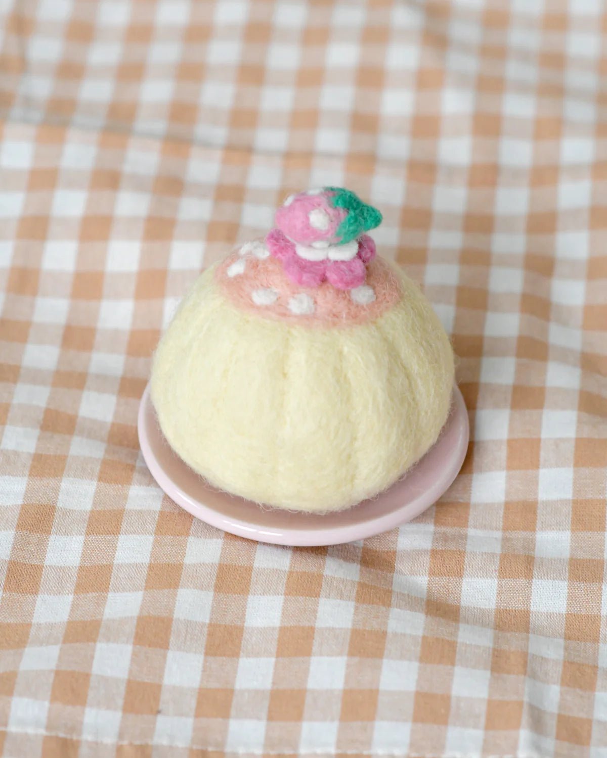 TARA TREASURES | FELT PINK STRAWBERRY BUNDT CAKE by TARA TREASURES - The Playful Collective