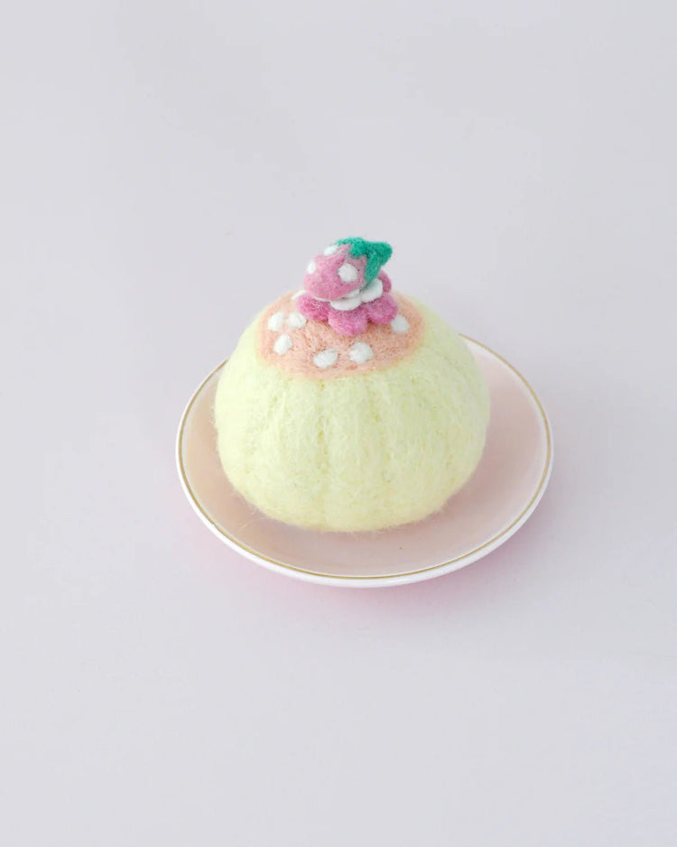 TARA TREASURES | FELT PINK STRAWBERRY BUNDT CAKE by TARA TREASURES - The Playful Collective