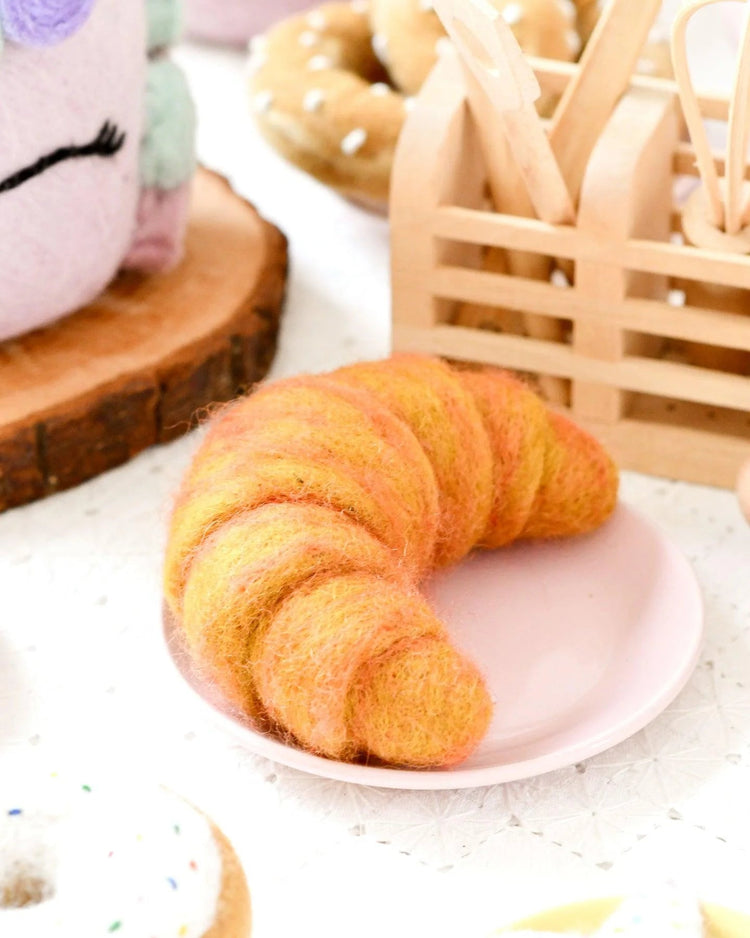 TARA TREASURES | FELT PLAIN CROISSANT *PRE-ORDER* by TARA TREASURES - The Playful Collective