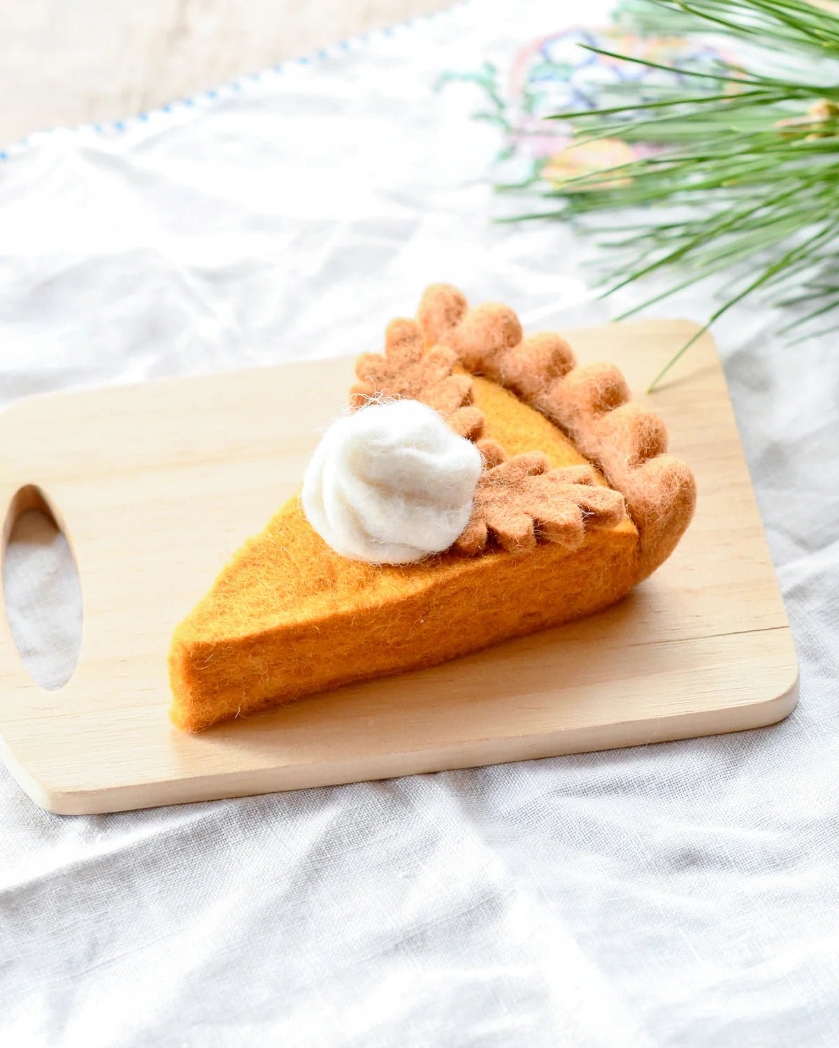 TARA TREASURES | FELT PUMPKIN PIE SLICE by TARA TREASURES - The Playful Collective