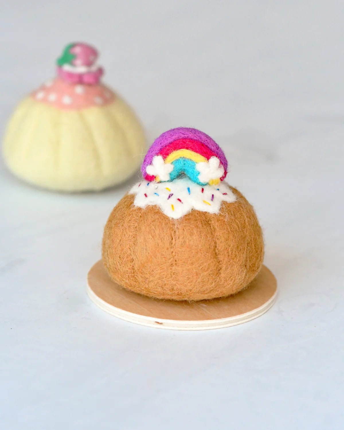 TARA TREASURES | FELT RAINBOW BUNDT CAKE WITH ICING by TARA TREASURES - The Playful Collective