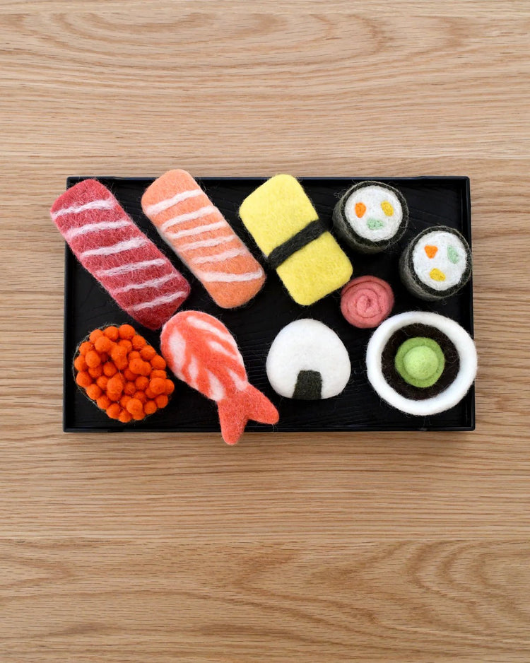 TARA TREASURES | FELT SUSHI PLAY FOOD SET *PRE - ORDER* by TARA TREASURES - The Playful Collective