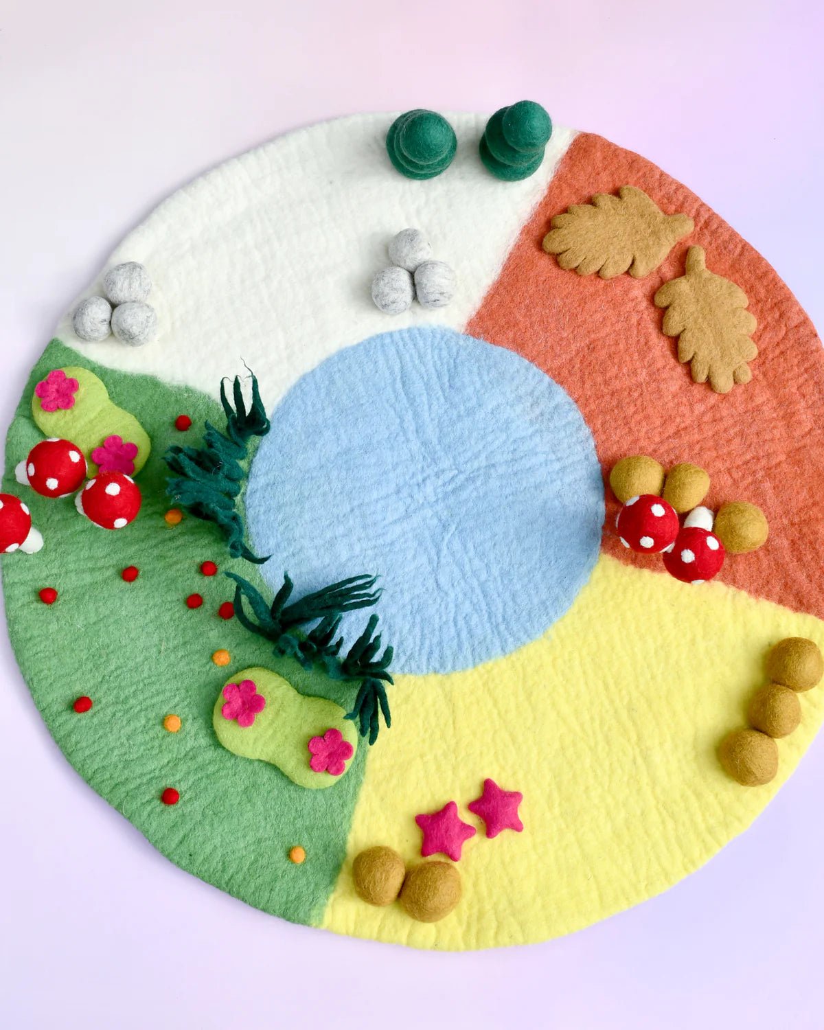 TARA TREASURES | FOUR SEASONS PLAY MAT PLAYSCAPE (LARGE) *PRE-ORDER* by TARA TREASURES - The Playful Collective