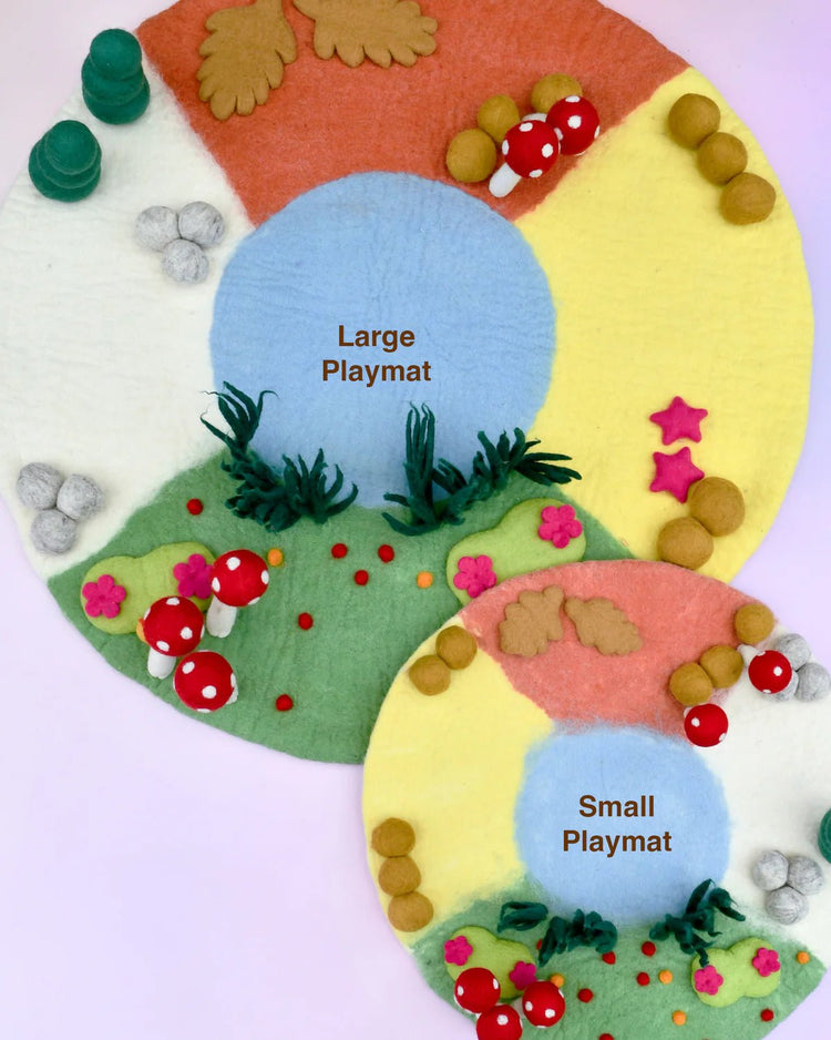 TARA TREASURES | FOUR SEASONS PLAY MAT PLAYSCAPE (LARGE) *PRE-ORDER* by TARA TREASURES - The Playful Collective