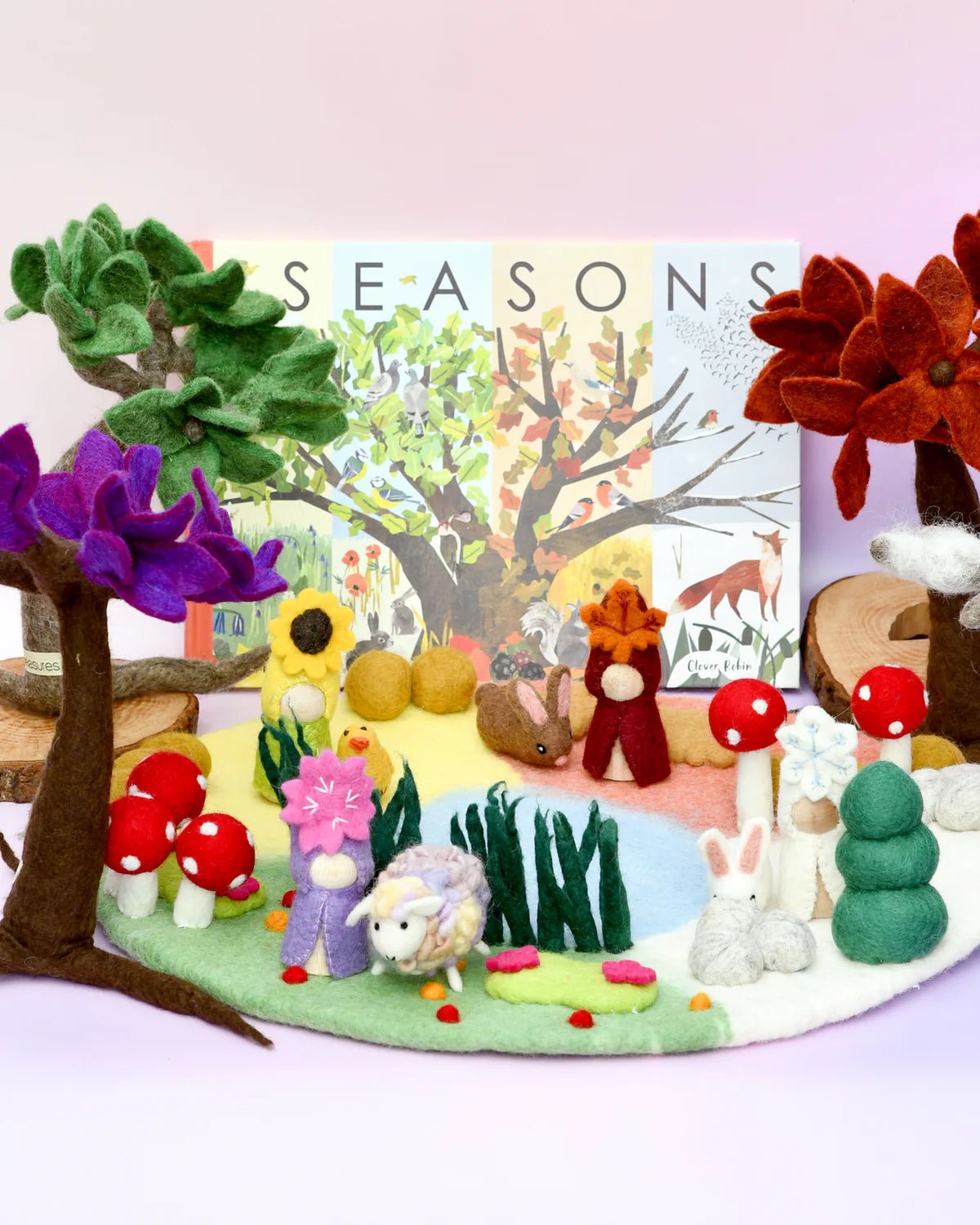 TARA TREASURES | FOUR SEASONS PLAY MAT PLAYSCAPE (SMALL) *PRE-ORDER* by TARA TREASURES - The Playful Collective