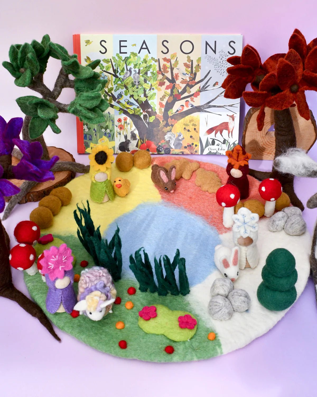 TARA TREASURES | FOUR SEASONS PLAY MAT PLAYSCAPE (SMALL) *PRE-ORDER* by TARA TREASURES - The Playful Collective