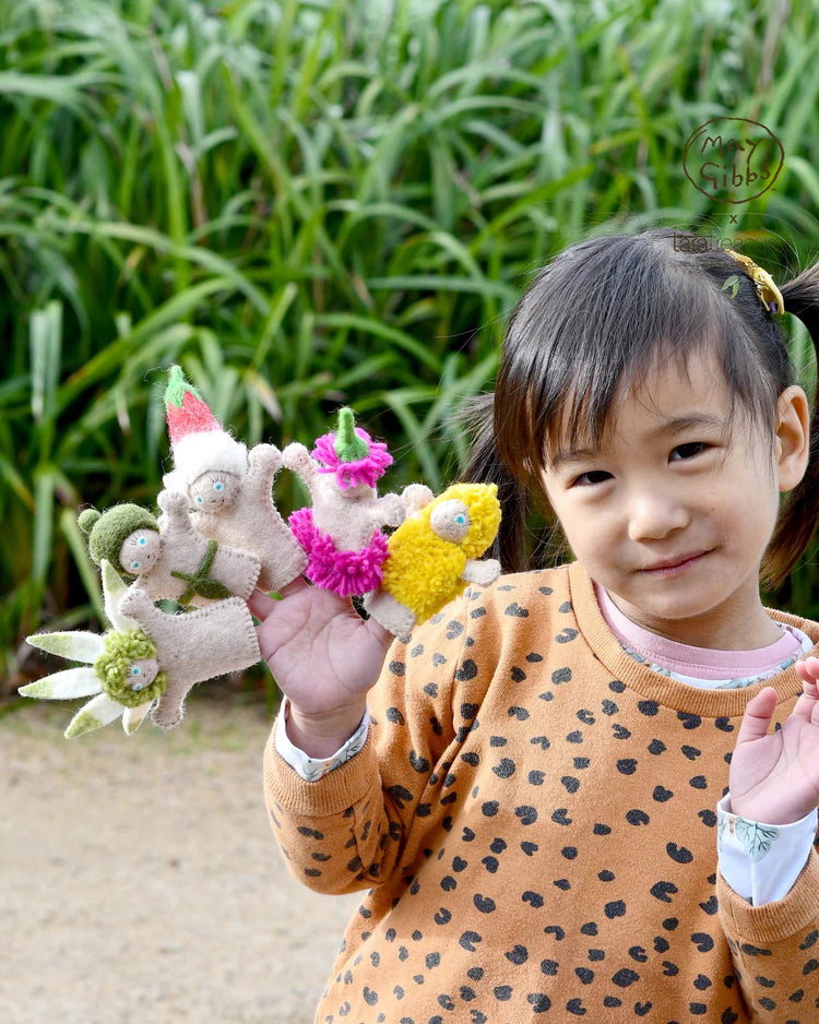 TARA TREASURES | MAY GIBBS X TARA TREASURES FINGER PUPPET SET by TARA TREASURES - The Playful Collective