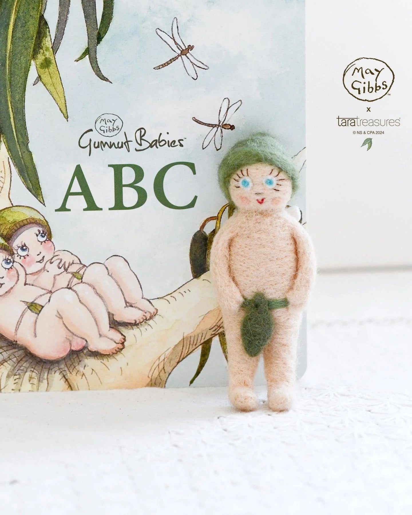 TARA TREASURES | MAY GIBBS X TARA TREASURES - GUMNUT BABY TOY *PRE-ORDER* by TARA TREASURES - The Playful Collective