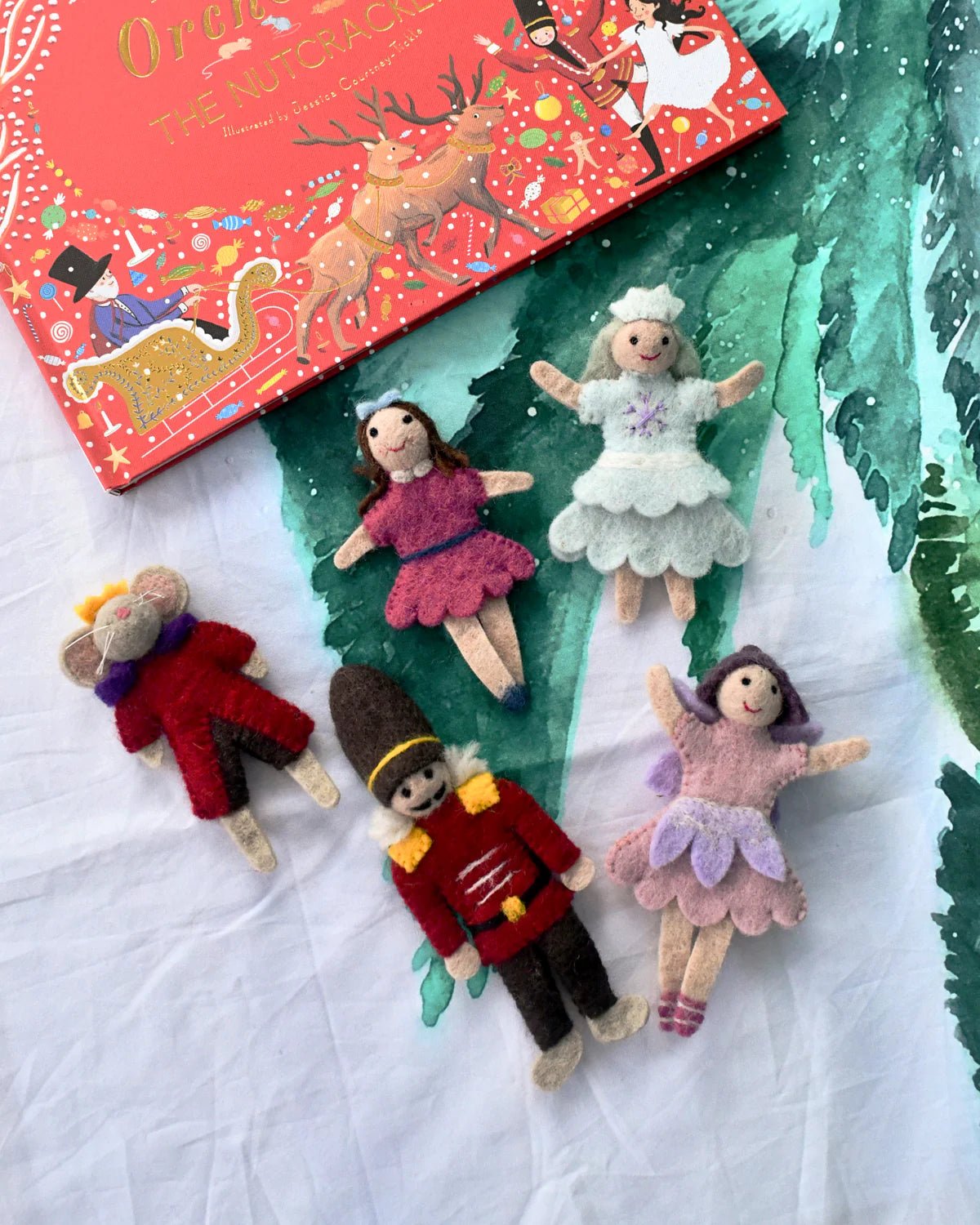 TARA TREASURES | NUTCRACKER AND THE MOUSE KING FINGER PUPPET SET by TARA TREASURES - The Playful Collective