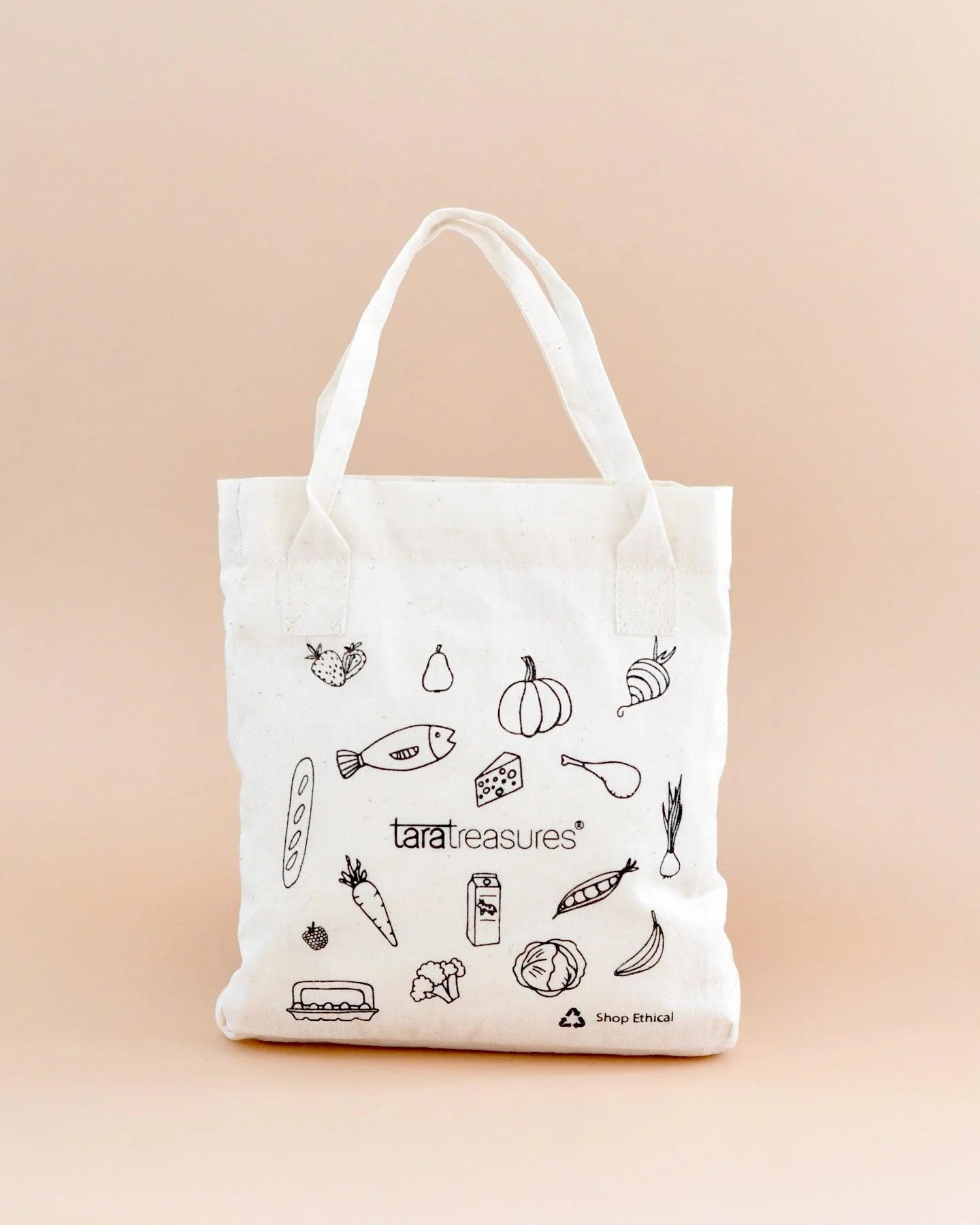 TARA TREASURES | PRETEND PLAY COTTON SHOPPING BAG *PRE-ORDER* by TARA TREASURES - The Playful Collective