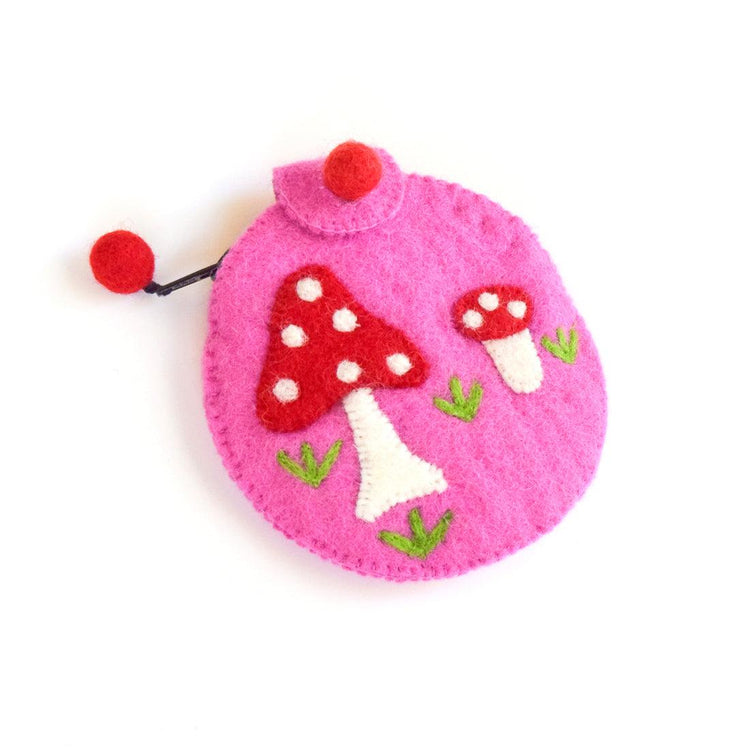 TARA TREASURES | PURSE - MUSHROOM (PINK) *PRE-ORDER* by TARA TREASURES - The Playful Collective