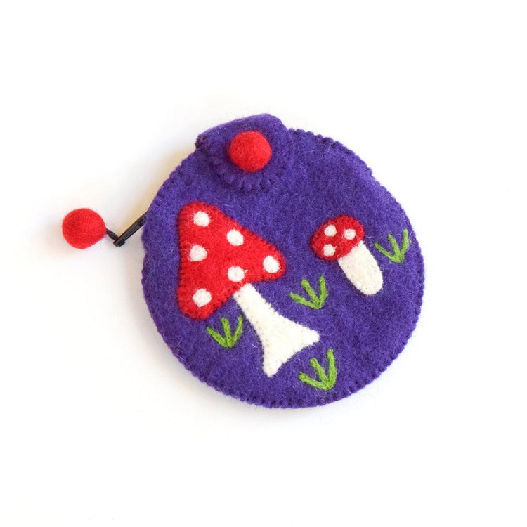 TARA TREASURES | PURSE - MUSHROOM (PURPLE) *PRE-ORDER* by TARA TREASURES - The Playful Collective