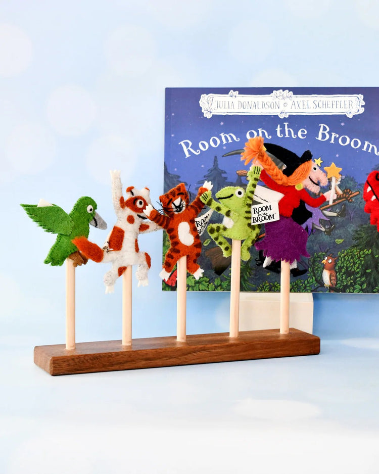 TARA TREASURES | ROOM ON THE BROOM® FINGER PUPPET SET by TARA TREASURES - The Playful Collective