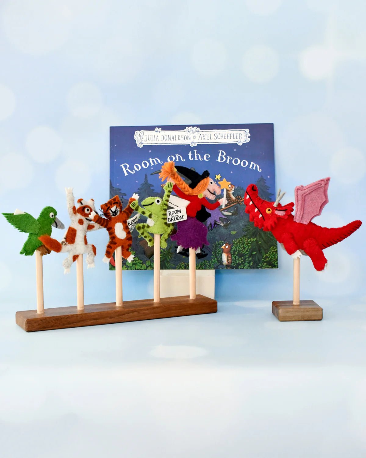 TARA TREASURES | ROOM ON THE BROOM® FINGER PUPPET SET by TARA TREASURES - The Playful Collective