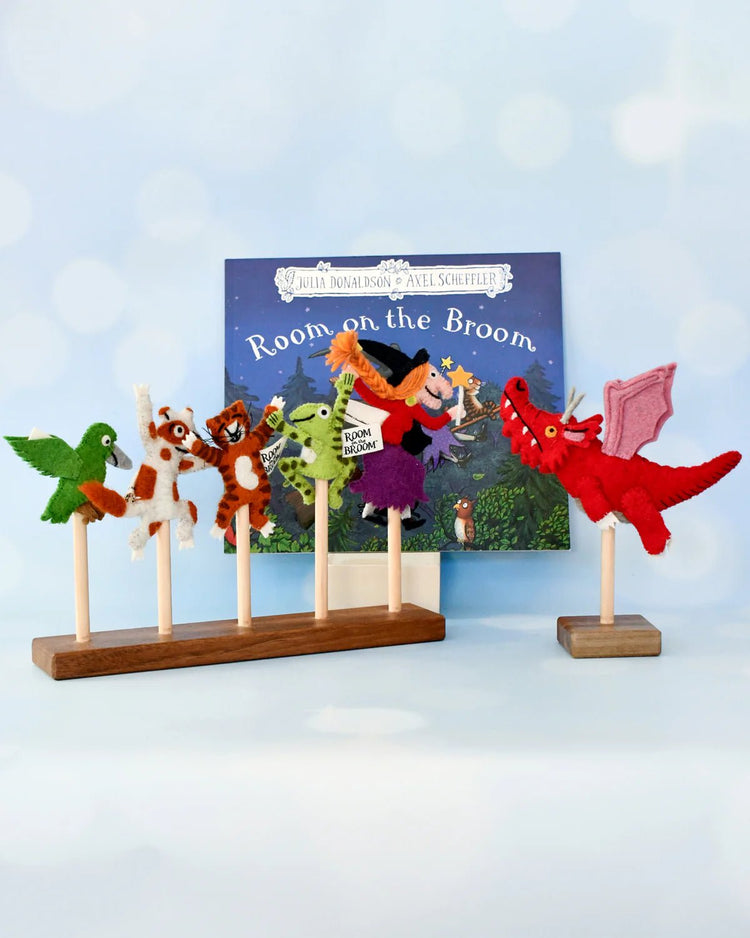 TARA TREASURES | ROOM ON THE BROOM® FINGER PUPPET SET by TARA TREASURES - The Playful Collective