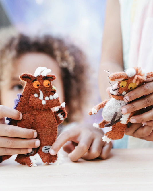 TARA TREASURES | THE GRUFFALO'S CHILD ® FINGER PUPPET SET by TARA TREASURES - The Playful Collective